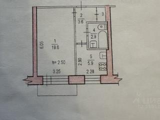 1-комн., 32 м², 5/9 этаж