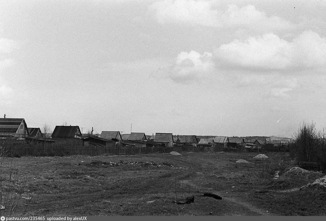 Жаворонки, конец 1970-х. Сейчас все это поле застроено. Фото: pastvu.com