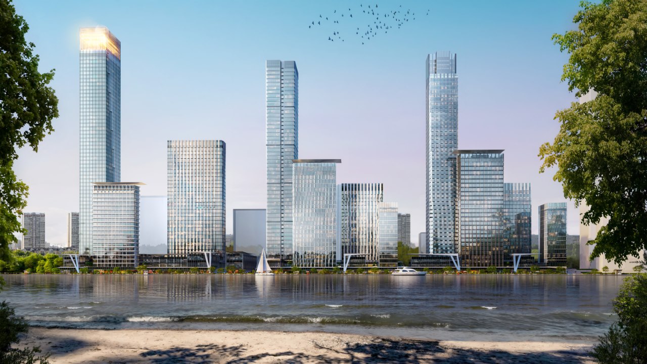 Здесь будет живописный променад 3,2 км с модными кафе и ресторанами. Фото: Legenda